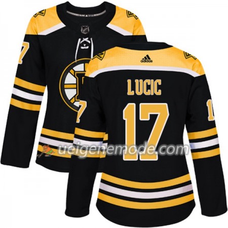 Dame Eishockey Boston Bruins Trikot Milan Lucic 17 Adidas 2017-2018 Schwarz Authentic